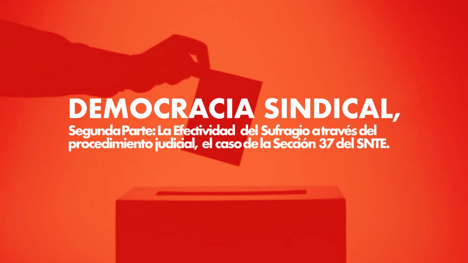 Democracia Sindical